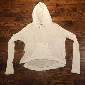 White Hollister Knit Sweater